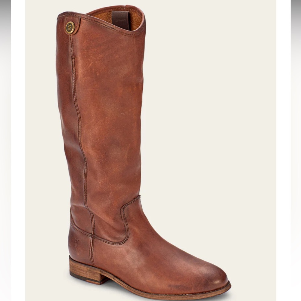Frye, Melissa Button 2, leather riding boot, size 11